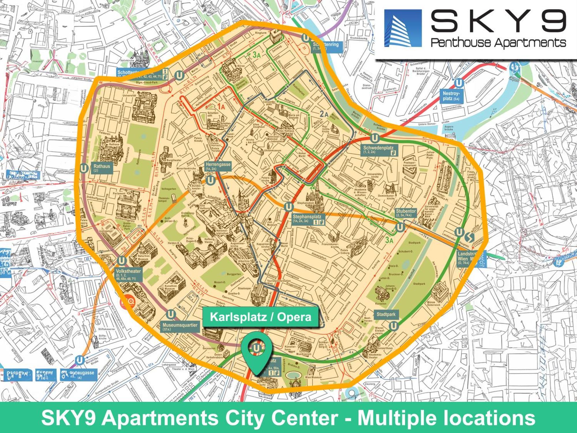 Sky9 Apartments City Center Wiedeń Pokój zdjęcie
